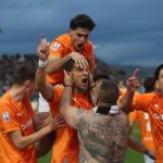 Pics | Οι “τρελοί” πανηγυρισμοί των παικτών του ΟΦΗ στο γκολ του Λαμπρόπουλου!