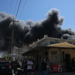 Μεγάλη φωτιά στον Άη Γιάννη Χωστό – Καπνοί σε όλο το Ηράκλειο