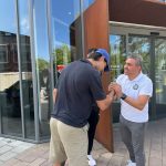Video | Στιγμές από την άφιξη Νικολάου και Αϊτόρ στο ξενοδοχείο