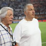 Στο Παγκρήτιο στάδιο για το ΟΦΗ-ΤΣΣΚΑ Σόφιας ο Μιχάλης Μπούσης και ο πατέρας του, Δημήτρης