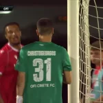 Video | ΤΣΣΚΑ Σόφιας – ΟΦΗ: Κεφαλιά άουτ του Γκμπαμέν μετά από εκτέλεση φάουλ