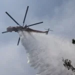 Ρέθυμνο: Καλύτερη η εικόνας της φωτιάς – “Σηκώθηκε” εναέριο μέσο