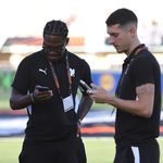 Φωτογραφίες από την πρώτη βόλτα των παικτών του ΟΦΗ στον αγωνιστικό χώρο πριν το ματς με τη Χόφενχαϊμ