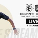 Live Blog & Live Streaming | ΟΦΗ Κ19 – Κηφισιά Κ19