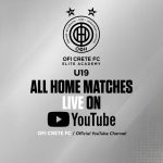 Όλα τα εντός έδρας παιχνίδια της Κ19 του ΟΦΗ σε Live Streming από την ΠΑΕ!