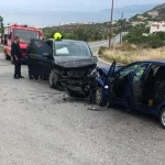 Τροχαίο στη Χερσόνησο: Σύγκρουση βαν με ΙΧ – Πέντε άτομα στο νοσοκομείο