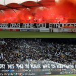Δύο πανό, ένα μήνυμα, επτά χρόνια απόσταση και το παρελθόν που δείχνει το παρόν και το μέλλον του ΟΦΗ